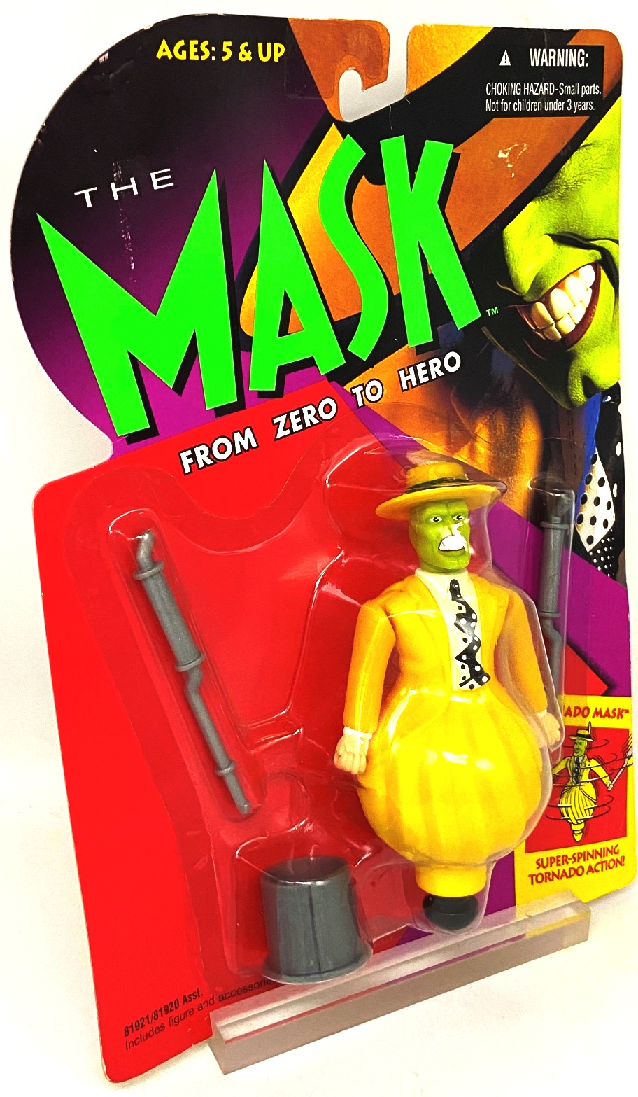 Vintage 1995 Kenner The Mask Tornado Mask 