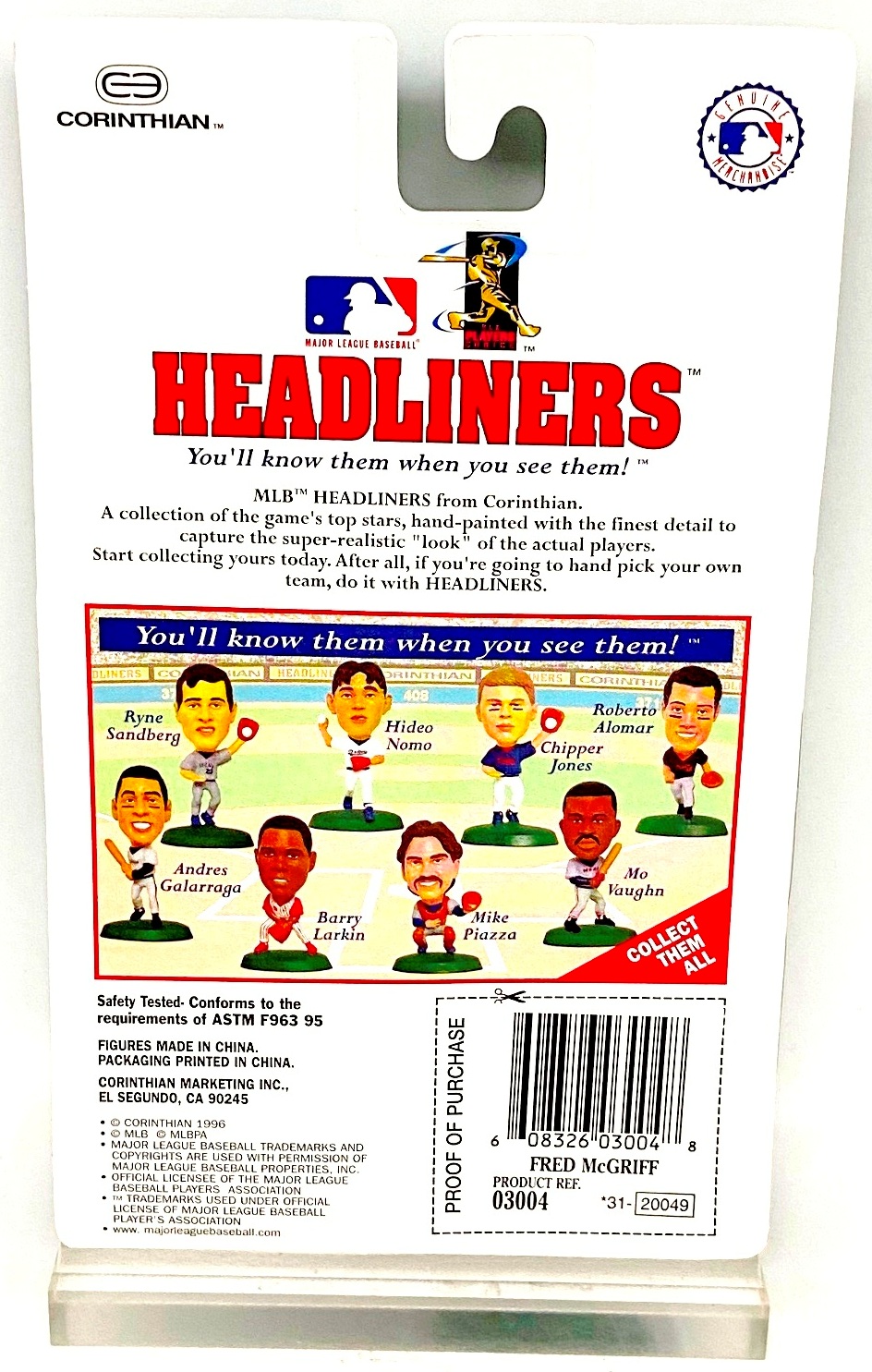 MLB HEADLINERS 1996年 フィギュア24個セット Vintage 1996 【公式通販】