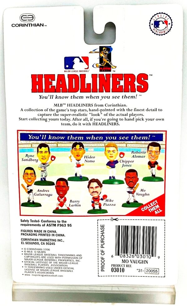 1996 Corinthian Headliners Mo Vaughn (4)