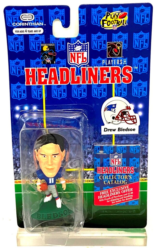 1996 Corinthian Headliners NFL Drew Bledsoe (1)