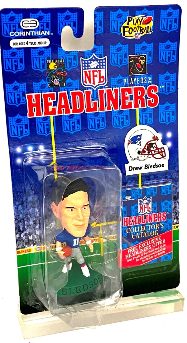 1996 Corinthian Headliners NFL Drew Bledsoe (2)