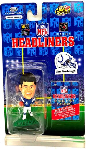 1996 Corinthian Headliners NFL Jim Harbaugh (1)