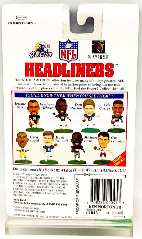 1996 Corinthian Headliners NFL Ken Norton Jr (4)
