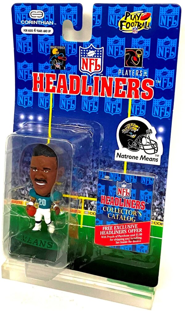 1996 Corinthian Headliners NFL Natrone Means (3) 1996 Corinthian Headliners NFL Natrone Means (3)