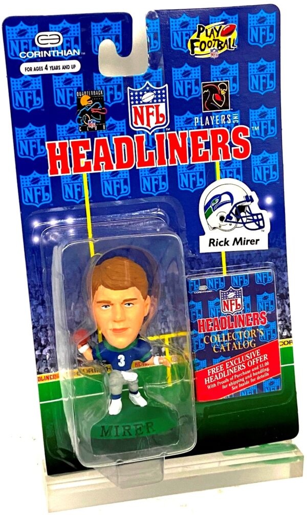 1996 Corinthian Headliners NFL Rick Mirer (2)