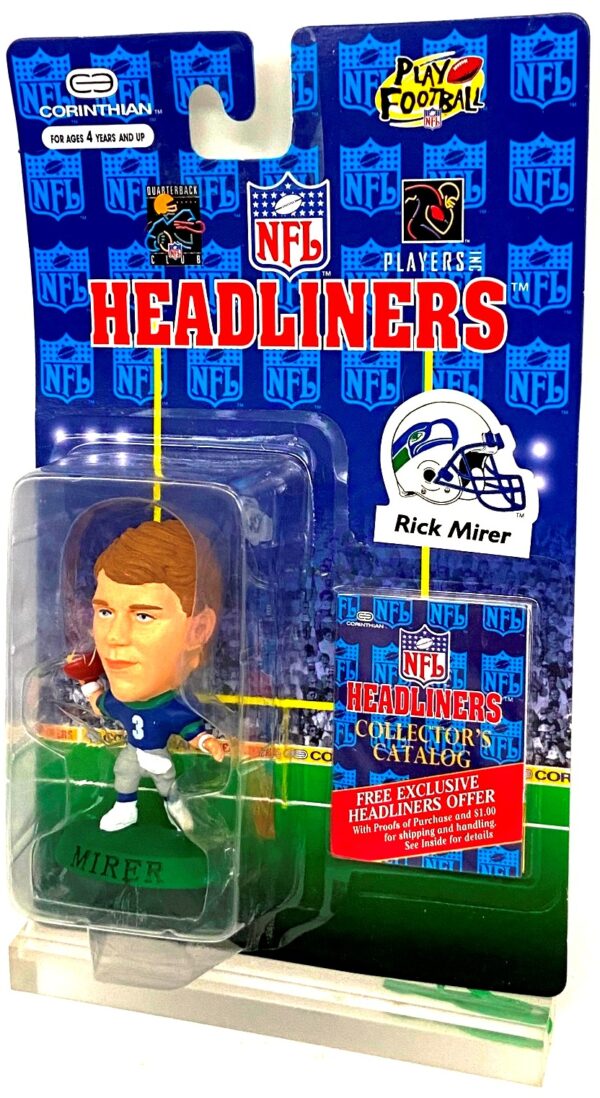 1996 Corinthian Headliners NFL Rick Mirer (3)