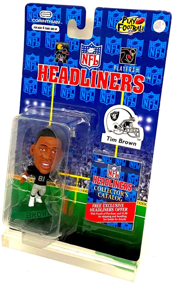 1996 Corinthian Headliners NFL Tim Brown (3)