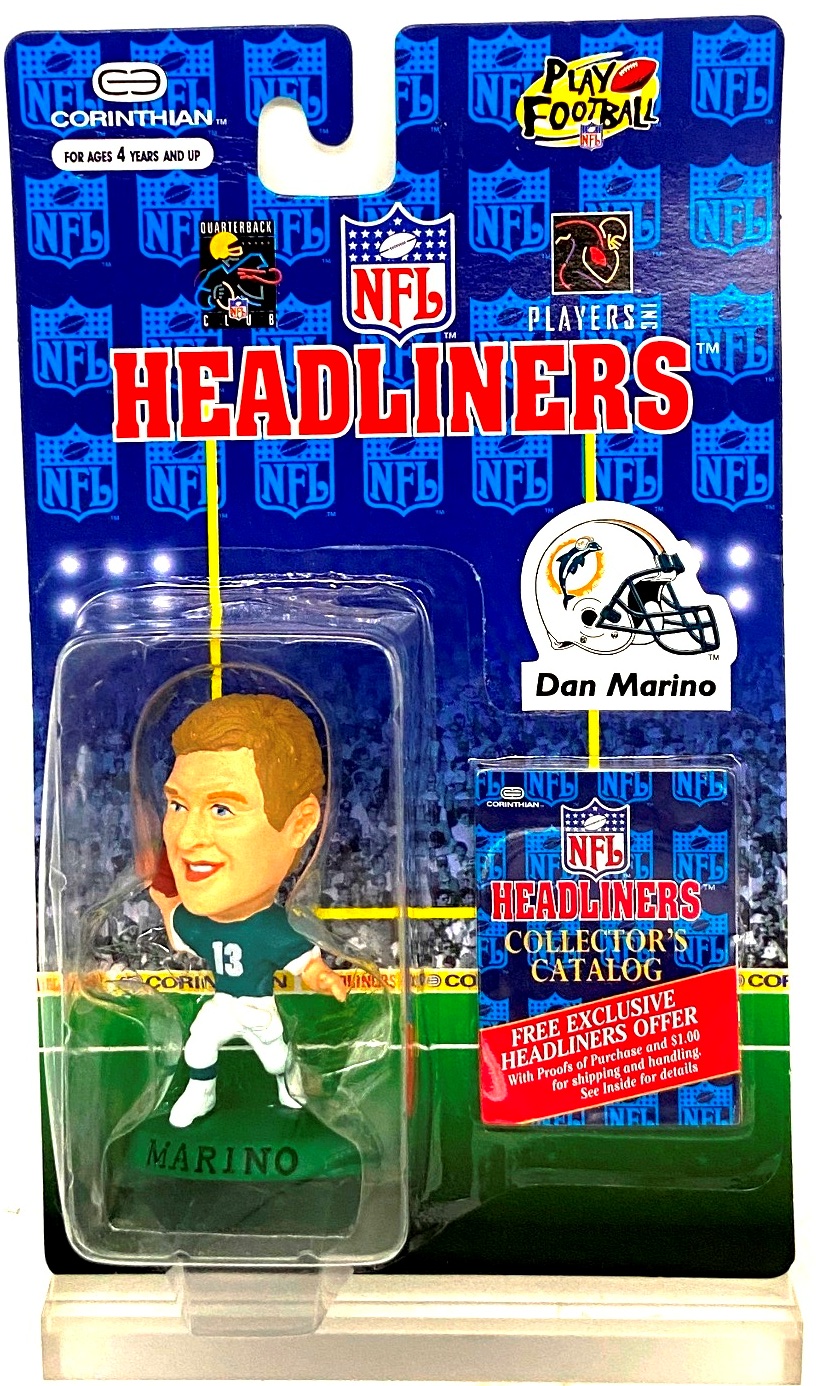 Vintage 1996 Corinthian Headliners NFL Dan Marino (Miami Dolphins) "Headliners Collector’s