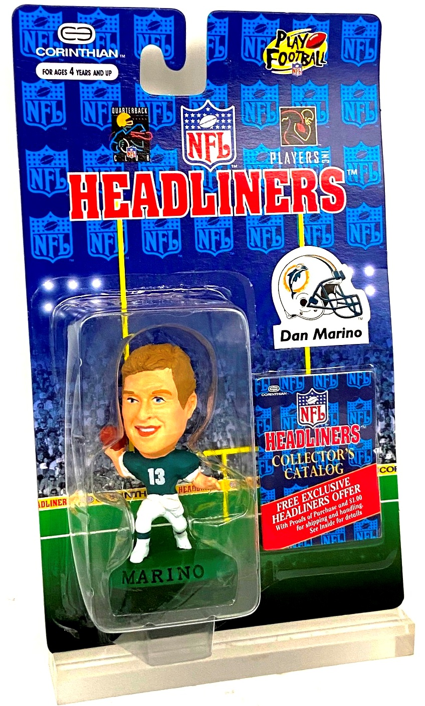 Vintage 1996 Corinthian Headliners NFL Dan Marino (Miami Dolphins) "Headliners Collector’s