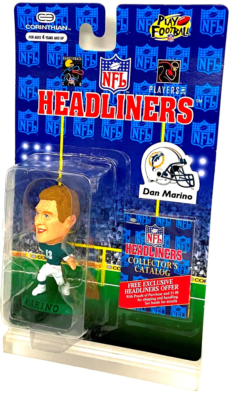 Vintage 1996 Corinthian Headliners NFL Dan Marino (Miami Dolphins) "Headliners Collector’s