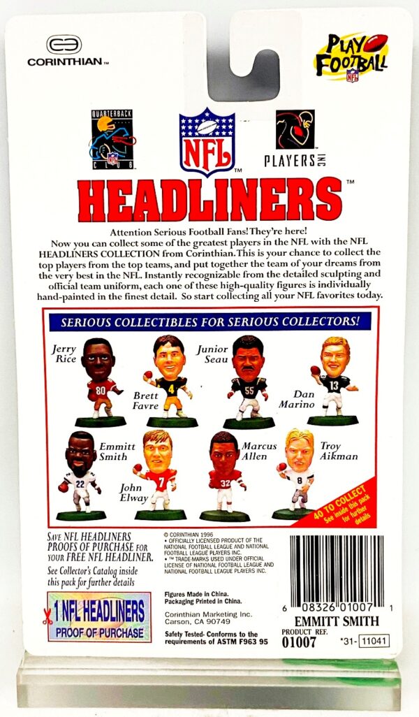 1996 Headliners NFL (Emmitt Smith) (4)