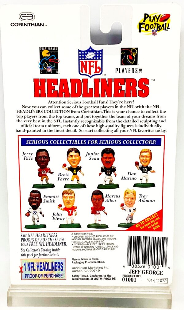 1996 Headliners NFL (Jeff George) (4)
