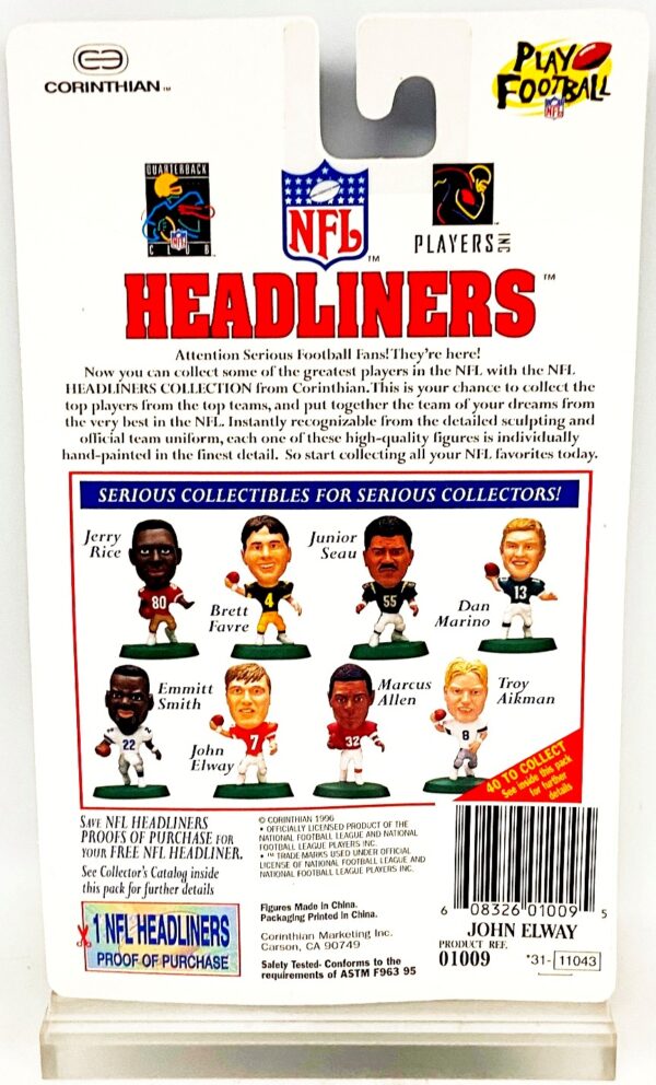 1996 Headliners NFL (John Elway) (4)