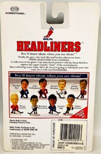 1996 Headliners SS NHL John Vanbiesbrouck (5)