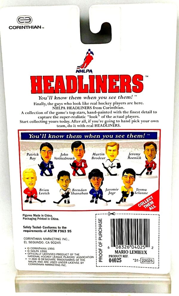 1996 Headliners SS NHL Mario Lemieux (4)