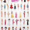 1997 Barbie Growing Up With Barbie Doll Poster -A