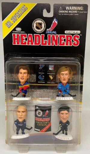 Vintage 1997 Corinthian Headliners NHL SUPERSTARS NHLPA 4-Pack Series Collection “Rare-Vintage” (1997)