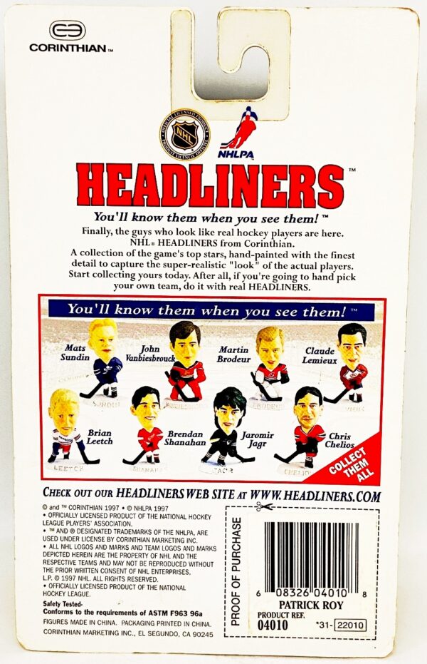 1997 Headliners Sign NHL Patrick Roy (5)