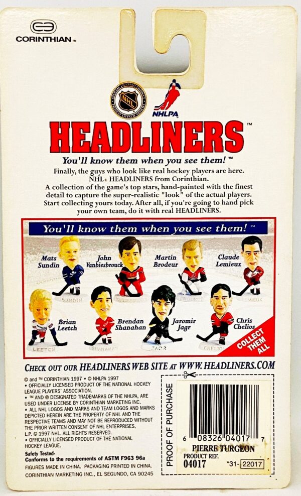 1997 Headliners Sign NHL Pierre Turgeon (5)