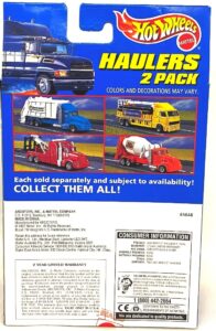 1997 Hot Wheels Haulers Orange-Green 2Pk (6)