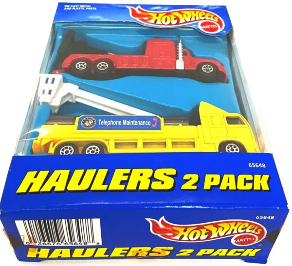 1997 HotWheels Haulers Red-Yellow 2Pk (5) 1997 HotWheels Haulers Red-Yellow 2Pk (5)
