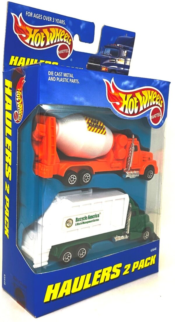 1997 HotWheels Haulers Orange-Green 2Pk (3)