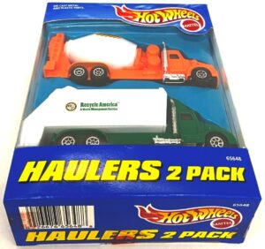 1997 HotWheels Haulers Orange-Green 2Pk (5)