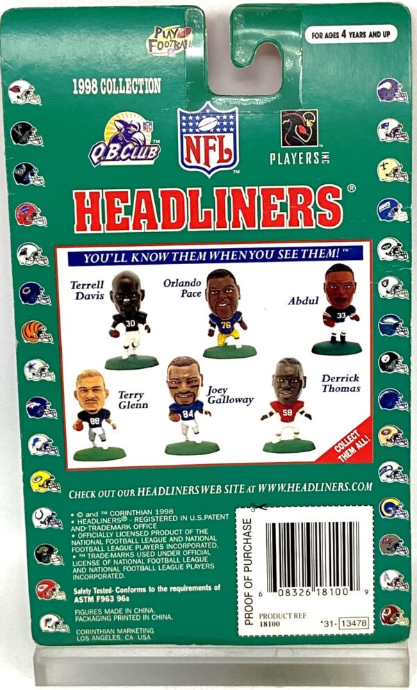 1998 Corinthian Headliners Jerome Bettis (5)