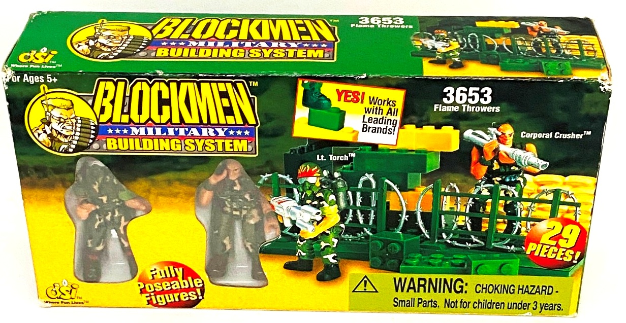 1998 DSI Toys Blockmen Military (2)
