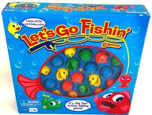 Let's Go Fishing Motorized Game Sets ("1-4 Player Game") Pressman Toy Corp. "Rare"(2015)