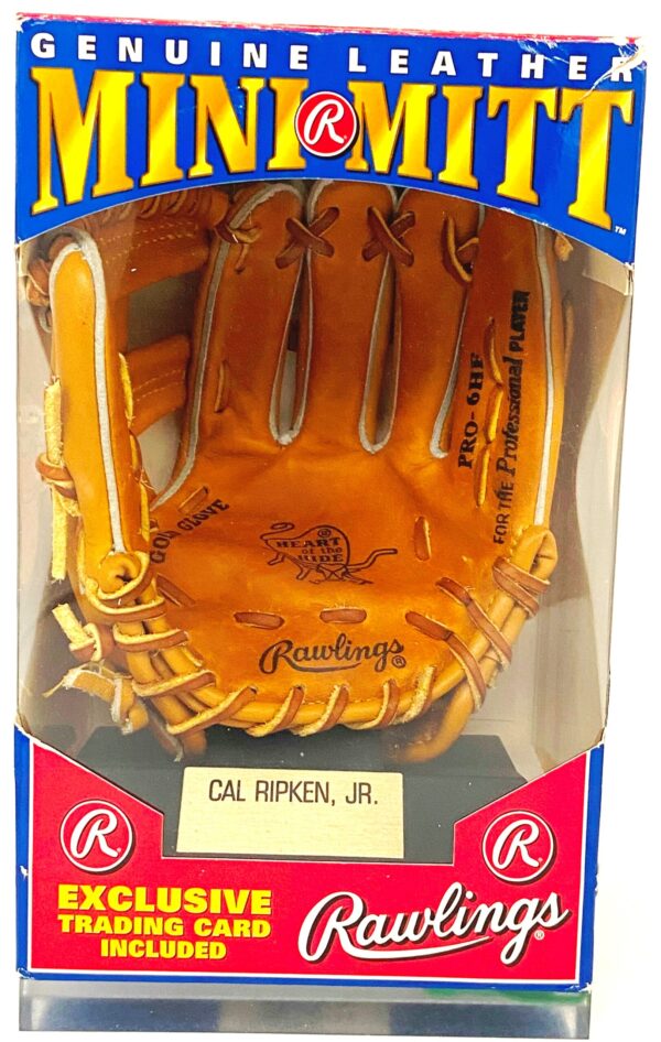 1991 Rawlings Mini Mitt Cal Ripken Jr (1)