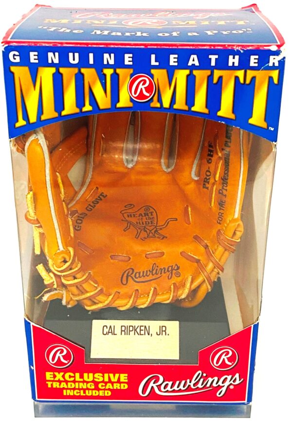 1991 Rawlings Mini Mitt Cal Ripken Jr (2)