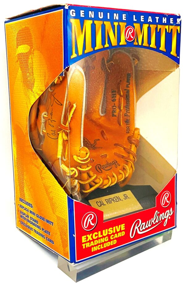 1991 Rawlings Mini Mitt Cal Ripken Jr (3)