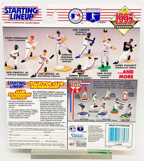 1995 SLU MLB Sammy Sosa Rookie (4)