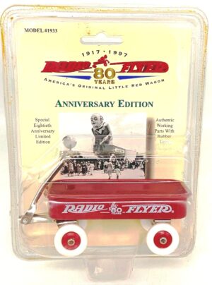 Vintage 1996 Radio Flyer Anniversary Edition  America's Original Little Red Wagon *Special Eightieth Anniversary Limited Edition “Rare-Vintage” (1997)