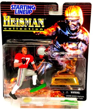Vintage 1997-1998 Starting Lineup Heisman Collection Collegiate Football Figures And Miniature Heisman Trophy "Rare-Vintage" (1997-1998)