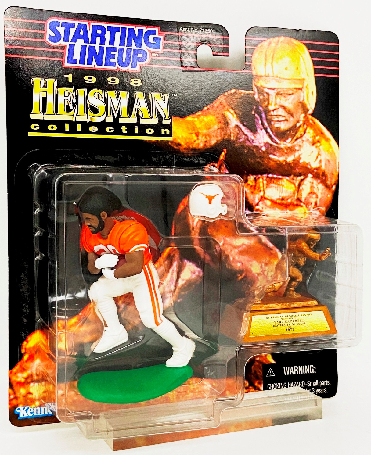 Vintage 1998 Starting Lineup Heisman Collection Earl Campbell "w/1977