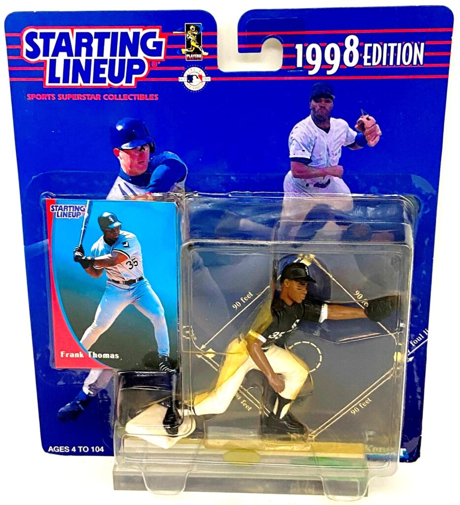 Vintage 1998 Edition Starting Lineup MLB Frank Thomas (Sports Superstar