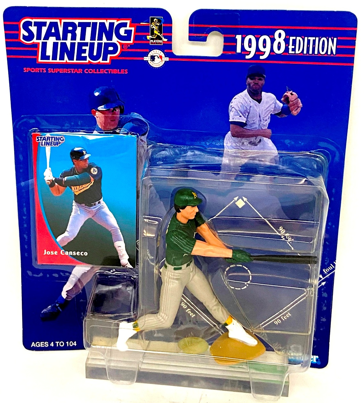 Vintage 1998 Edition MLB Starting Lineup Jose Canseco (Sports Superstar