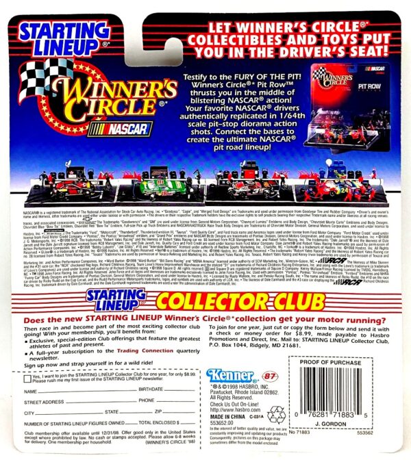 1998 SLU-WC Jeff Gordon S1-A (4) 1998 SLU-WC Jeff Gordon S1-A (4)