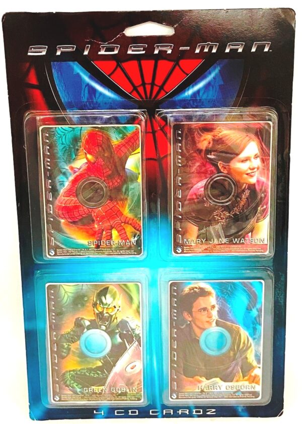 2002 Spider-Man 4PK Cd Cardz (1)