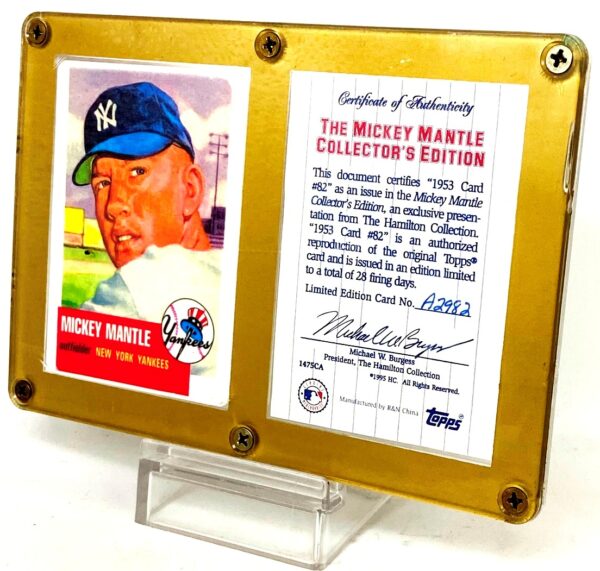 1953 Topps Mickey Mantle #82 Card Set (4)