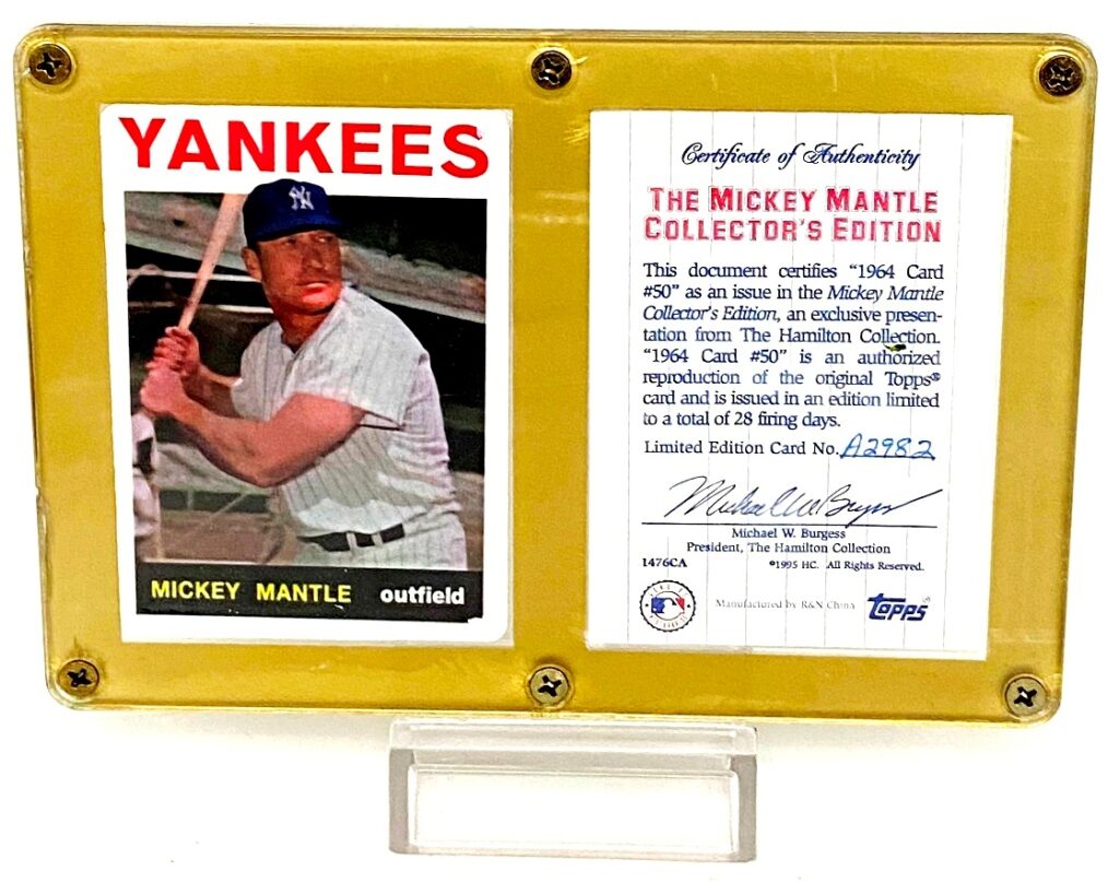 1964 Topps Mickey Mantle #50 Card Set (2)