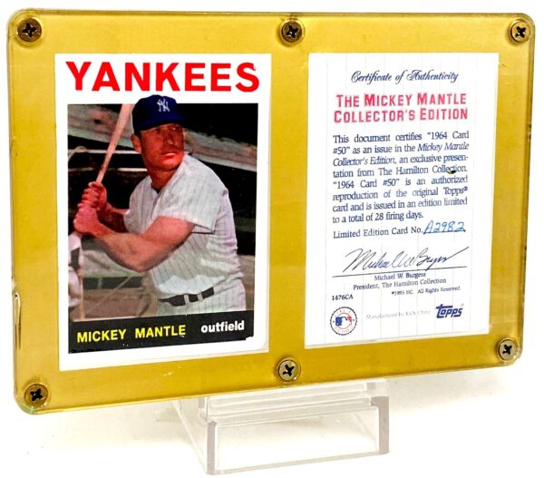 1964 Topps Mickey Mantle #50 Card Set (3)