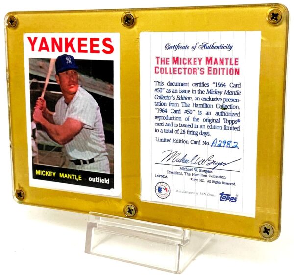 1964 Topps Mickey Mantle #50 Card Set (4)