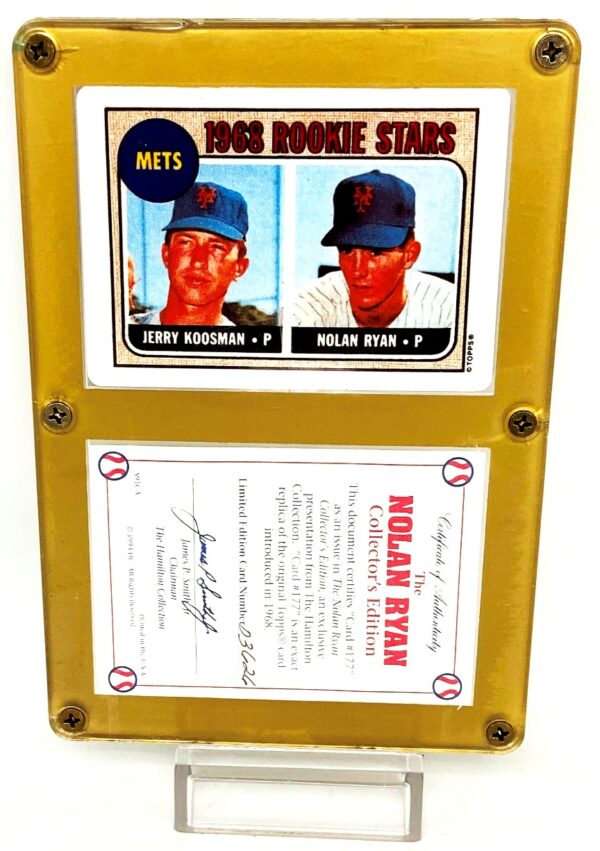 1968 Topps Jerry Koosman-Nolan Ryan RC #177 (2)