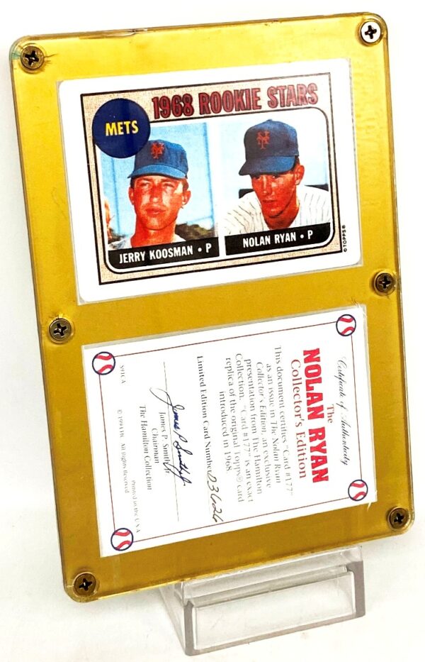 1968 Topps Jerry Koosman-Nolan Ryan RC #177 (3)