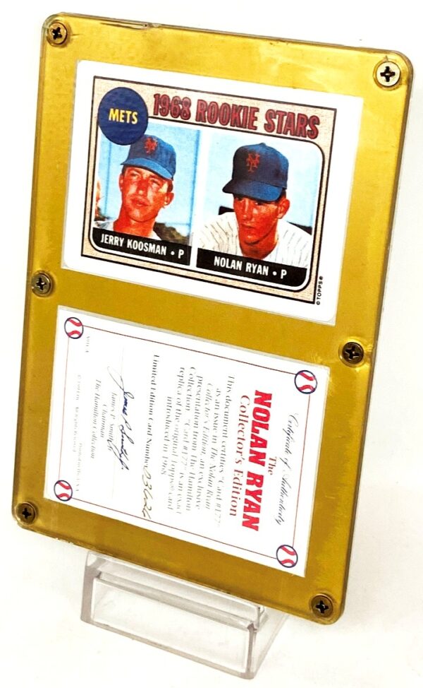 1968 Topps Jerry Koosman-Nolan Ryan RC #177 (4)
