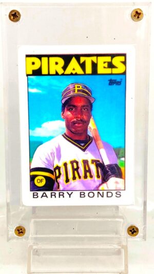 1986 Topps Update Barry Bonds Ceramic RC #11T (2)