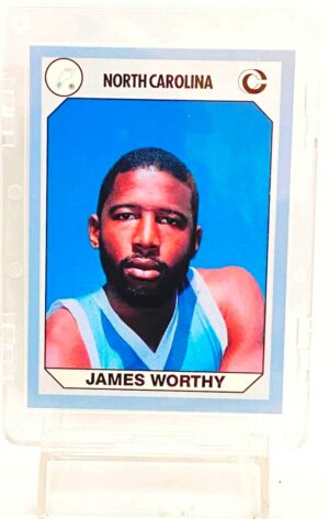 1990 NC Tar Heel Basketball James Worthy #78 (1)